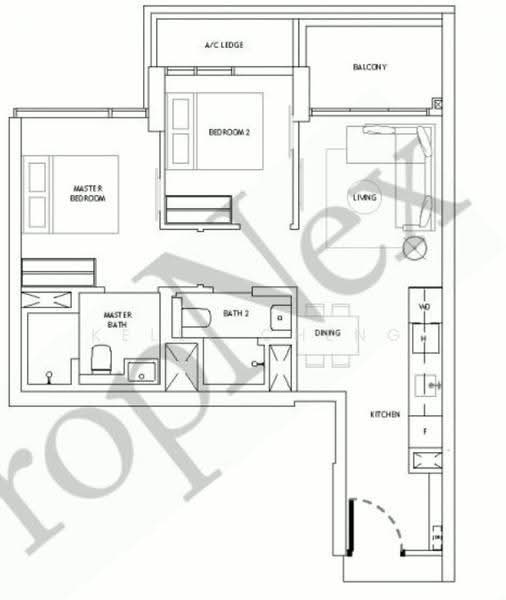 The Landmark, 173 Chin Swee Road, Alexandra / Commonwealth, 2 Bedrooms, 678 sqft, Condominium For Sale, by Kelly Cheng, 500255678 - PropertyGuru.com.sg