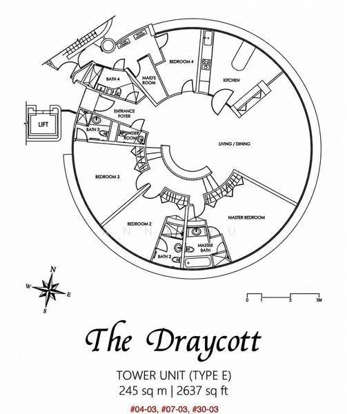 The Draycott, 50 Draycott Park, Tanglin / Holland / Bukit Timah, 4 Bedrooms, 2,637 sqft, Condominium For Sale, by Anne Wu, 500255680 - PropertyGuru.com.sg
