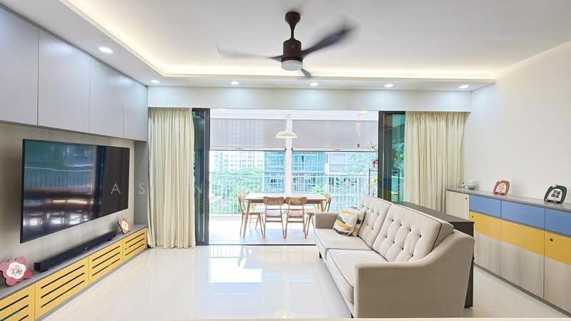 The Terrace, 98 Edgedale Plains, Hougang / Punggol / Sengkang, 4 Bedrooms, 1,313 sqft, Condominium For Sale, by Jason Tan (陈春億), 500255739 - Living Room - PropertyGuru.com.sg