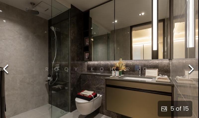 Tembusu Grand, 94 Jalan Tembusu, East Coast / Marine Parade, 1 Bedroom, 527 sqft, Condominium For Sale, by Roqy Koh R C, 500255746 - Bathroom - PropertyGuru.com.sg