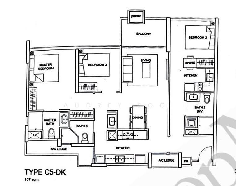 The Santorini, 29 Tampines Street 86, Pasir Ris / Tampines, 3 Bedrooms, 1,152 sqft, Condominium For Sale, by Audrey Soo, 500255758 - PropertyGuru.com.sg