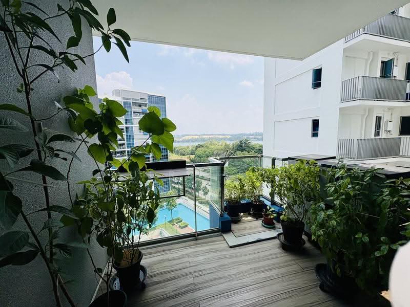 The Santorini, 29 Tampines Street 86, Pasir Ris / Tampines, 3 Bedrooms, 1,152 sqft, Condominium For Sale, by Audrey Soo, 500255758 - Balcony - PropertyGuru.com.sg