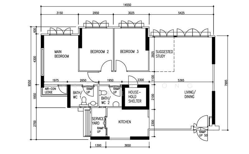 329B Anchorvale Street, 329B Anchorvale Street, Hougang / Punggol / Sengkang, 4 Bedrooms, 1,205 sqft, HDB Flat For Sale, by Marcella Yong 杨惠晴, 500255769 - PropertyGuru.com.sg
