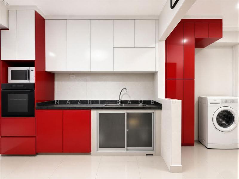 653 Woodlands Ring Road, 653 Woodlands Ring Road, Admiralty / Woodlands, 3 Bedrooms, 1,076 sqft, HDB Flat For Sale, by Nazri Baobed, 500255784 - Kitchen - PropertyGuru.com.sg