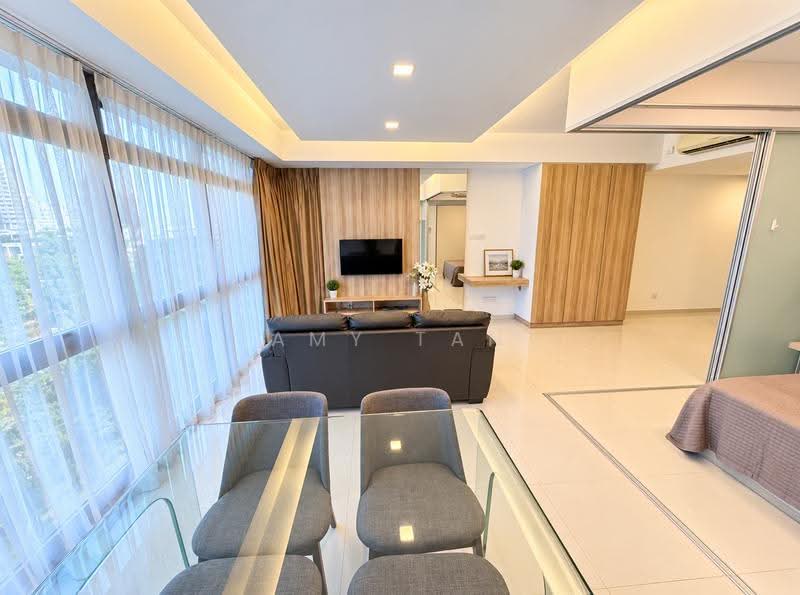 City Square Residences, 14 Kitchener Link, Farrer Park / Serangoon Rd, Studio, 527 sqft, Condominium For Rent, by Amy Tan, 500255794 - Living Room - PropertyGuru.com.sg