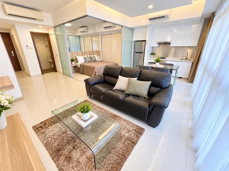 City Square Residences, 14 Kitchener Link, Farrer Park / Serangoon Rd, Studio, 527 sqft, Condominium For Rent, by Amy Tan, 500255794 - Living Room - PropertyGuru.com.sg