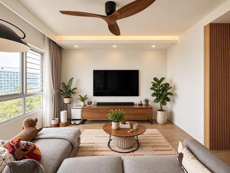 890B Woodlands Drive 50, 890B Woodlands Drive 50, Admiralty / Woodlands, 3 Bedrooms, 1,216 sqft, HDB Flat For Sale, by Kim Tham, 500255853 - Living Room - PropertyGuru.com.sg