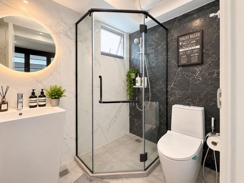 890B Woodlands Drive 50, 890B Woodlands Drive 50, Admiralty / Woodlands, 3 Bedrooms, 1,216 sqft, HDB Flat For Sale, by Kim Tham, 500255853 - Bathroom - PropertyGuru.com.sg