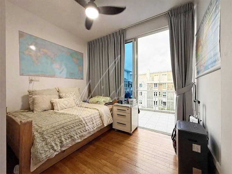FREEHOLD Duplex 3BR at Eunos / Kembangan, Kampong Eunos, Eunos / Geylang / Paya Lebar, 3 Bedrooms, 1,410 sqft, Condominium For Sale, by Nicole Lim, 500255867 - Bedroom 3 - PropertyGuru.com.sg