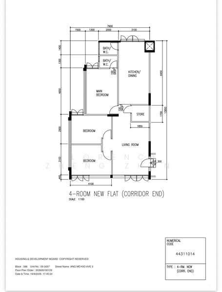585 Ang Mo Kio Avenue 3, 585 Ang Mo Kio Avenue 3, Ang Mo Kio / Bishan / Thomson, 3 Bedrooms, 980 sqft, HDB Flat For Sale, by Florence Zheng Zhen, 500255895 - PropertyGuru.com.sg