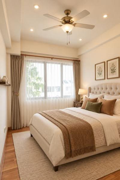 The Tessarina, 26 Wilby Road, Tanglin / Holland / Bukit Timah, 2 Bedrooms, 990 sqft, Condominium For Sale, by Vincent Kuo, 500255906 - Staged Common Bedroom - PropertyGuru.com.sg