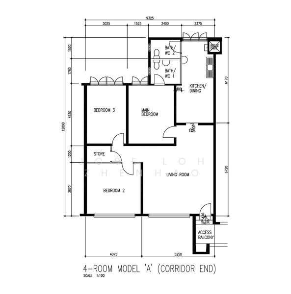 833 Yishun Street 81, 833 Yishun Street 81, Sembawang / Yishun, 3 Bedrooms, 1,108 sqft, HDB Flat For Sale, by Jose Loh Zhenhao, 500255940 - PropertyGuru.com.sg