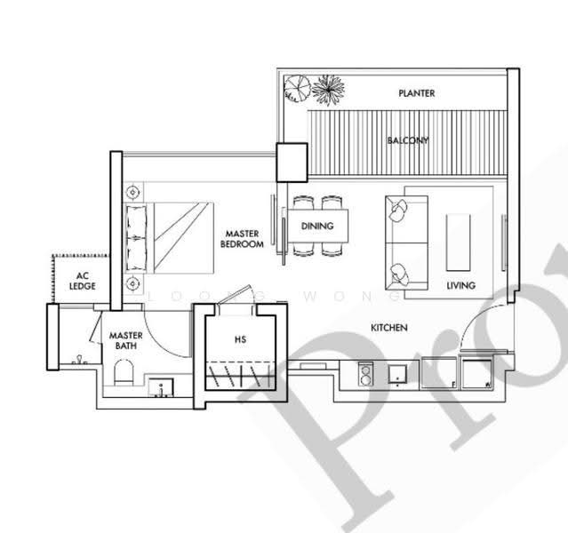 Spottiswoode Residences, 48 Spottiswoode Park Road, Chinatown / Tanjong Pagar, 1 Bedroom, 603 sqft, Condominium For Sale, by Loong Wong, 500255955 - PropertyGuru.com.sg