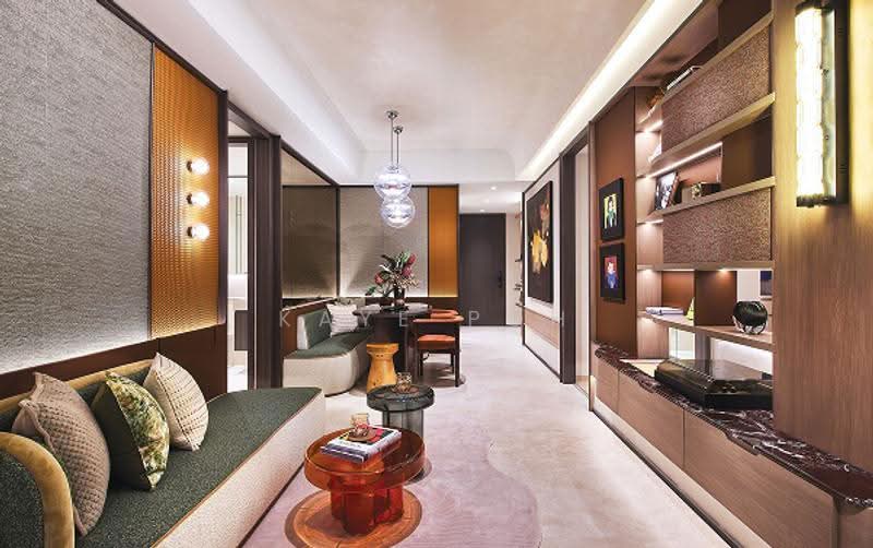 Hudson Place Residences, Buona Vista / West Coast / Clementi New Town, 3 Bedrooms, 1,055 sqft, Condominium For Sale, by Kaye Poh, 500255962 - Living Room - PropertyGuru.com.sg