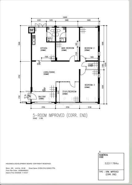205 Choa Chu Kang Central, 205 Choa Chu Kang Central, Dairy Farm / Bukit Panjang / Choa Chu Kang, 4 Bedrooms, 1,313 sqft, HDB Flat For Sale, by Josephine Lim, 500255974 - PropertyGuru.com.sg