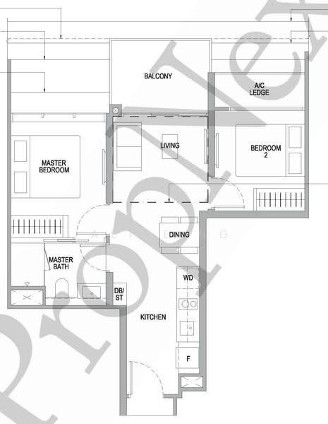 Whistler Grand, 107 West Coast Vale, Buona Vista / West Coast / Clementi New Town, 2 Bedrooms, 614 sqft, Condominium For Sale, by Alize Ng, 500255992 - PropertyGuru.com.sg
