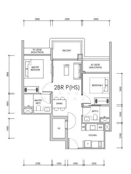 Lentor Gardens Residences, 68 Lentor Gardens, Mandai / Upper Thomson, 2 Bedrooms, 689 sqft, Apartment For Sale, by Amanda Davina Ang, 500256036 - PropertyGuru.com.sg