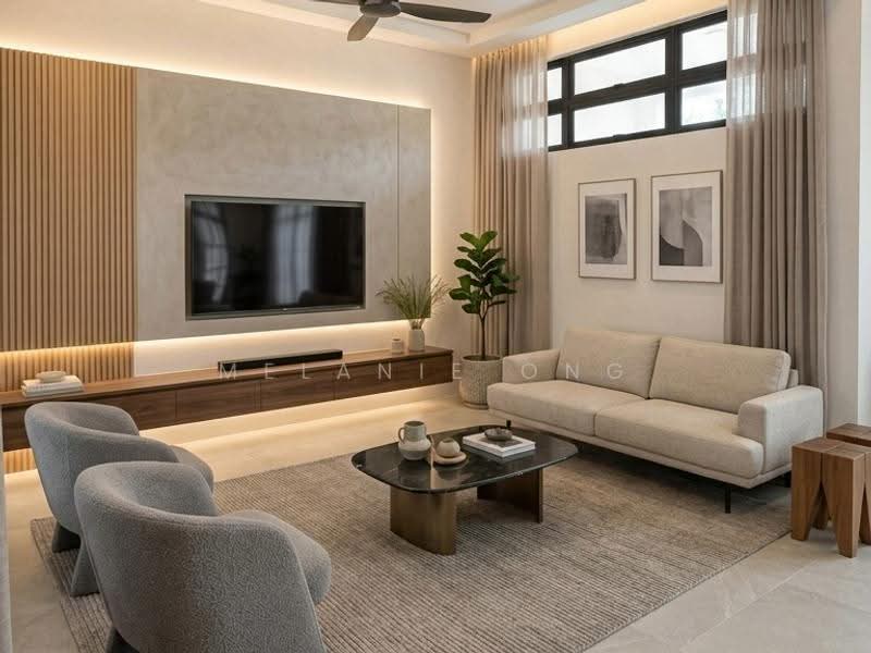 Sembawang Hills Estate, Sembawang Hills Drive, Ang Mo Kio / Bishan / Thomson, 4 Bedrooms, 2,131 sqft, Corner Terrace For Sale, by Melanie Ong, 500256050 - Living Room - PropertyGuru.com.sg