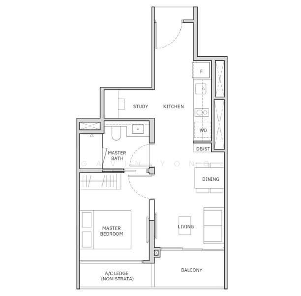 Norwood Grand, 10 Champions Way, Admiralty / Woodlands, 1 Bedroom, 495 sqft, Condominium For Rent, by Gavin Yong, 500256052 - PropertyGuru.com.sg