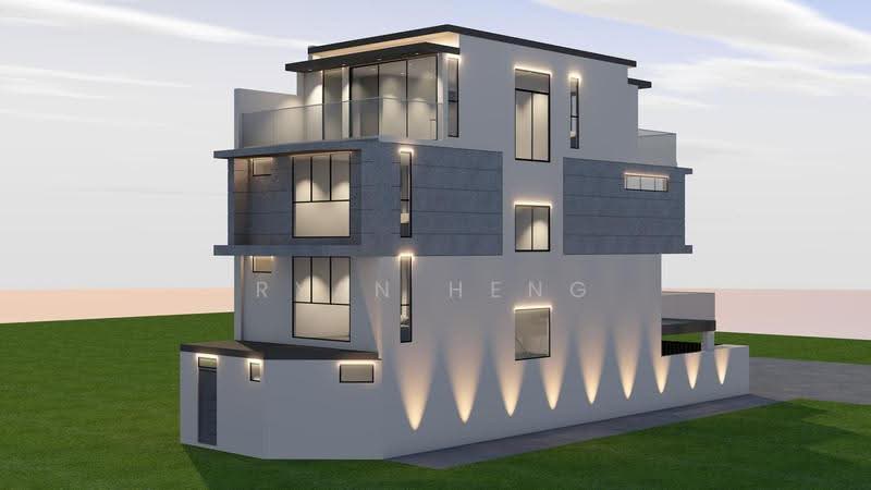 Brand New 5-Bedroom End-Lot House in Serangoon Garden Estate, Hougang / Punggol / Sengkang, 5 Bedrooms, 4,422 sqft, Corner Terrace For Sale, by Ryan Heng, 500256053 - Exterior - PropertyGuru.com.sg
