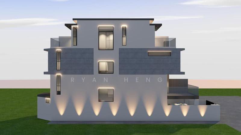 Brand New 5-Bedroom End-Lot House in Serangoon Garden Estate, Hougang / Punggol / Sengkang, 5 Bedrooms, 4,422 sqft, Corner Terrace For Sale, by Ryan Heng, 500256053 - Exterior - PropertyGuru.com.sg
