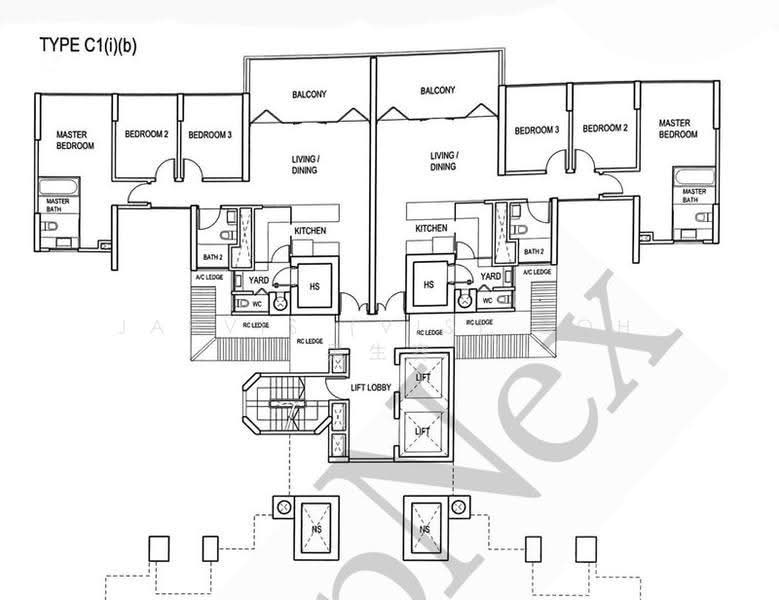 The Shore Residences, 83 Amber Road, East Coast / Marine Parade, 3 Bedrooms, 1,292 sqft, Condominium For Sale, by Jarvis (Vis) Goh 吴生容, 500256075 - PropertyGuru.com.sg