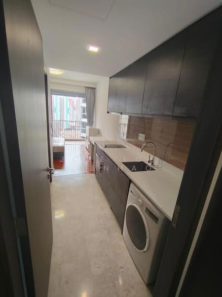 RiverTrees Residences, 21 Fernvale Close, Seletar / Yio Chu Kang, 1 Bedroom, 300 sqft, Condominium For Rent, by Jose Loh Zhenhao, 500256090 - Kitchen - PropertyGuru.com.sg