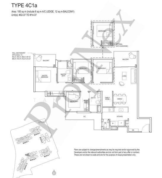 Grandeur Park Residences, 9 Bedok South Avenue 3, Bedok / Upper East Coast, 4 Bedrooms, 1,130 sqft, Condominium For Sale, by Tan Qiyang, 500256108 - PropertyGuru.com.sg