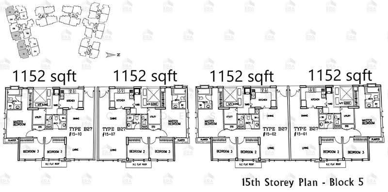 Rivervale Crest, 5 Rivervale Crescent, Hougang / Punggol / Sengkang, 3 Bedrooms, 1,152 sqft, Condominium For Sale, by Chloe Seah, 500256118 - PropertyGuru.com.sg