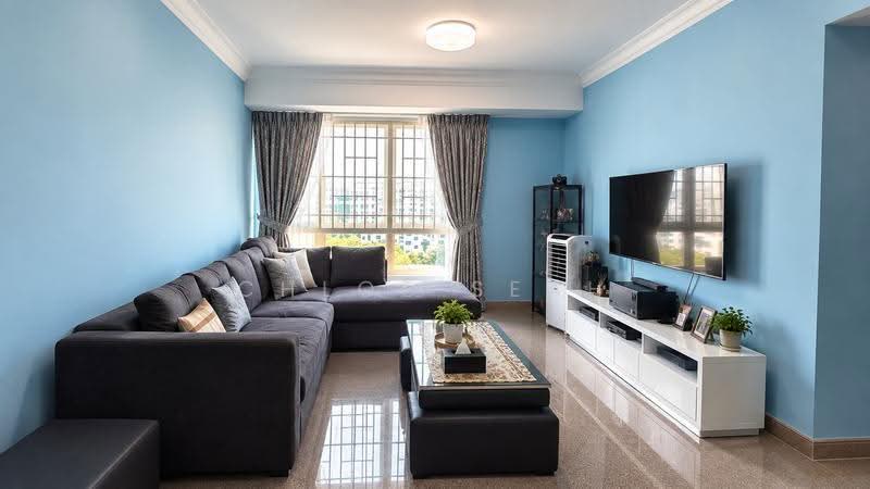 Rivervale Crest, 5 Rivervale Crescent, Hougang / Punggol / Sengkang, 3 Bedrooms, 1,152 sqft, Condominium For Sale, by Chloe Seah, 500256118 - Living Room - PropertyGuru.com.sg