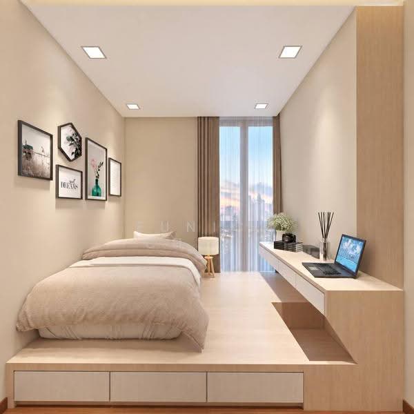 Treasure Crest, 60 Anchorvale Crescent, Hougang / Punggol / Sengkang, 3 Bedrooms, 958 sqft, Condominium For Sale, by Eunice Cheah, 500256165 - Common bedroom 2 - ID illustration - PropertyGuru.com.sg