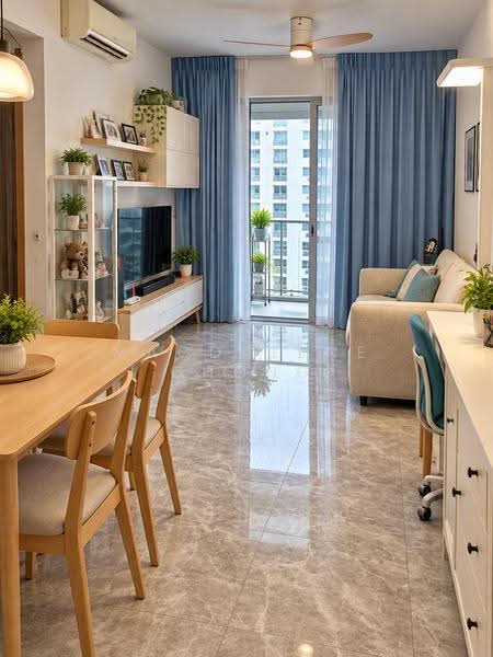 The Santorini, Tampines Street 86, Pasir Ris / Tampines, 2 Bedrooms, 721 sqft, Condominium For Sale, by Magdalene Chong, 500256204 - Living Room - PropertyGuru.com.sg