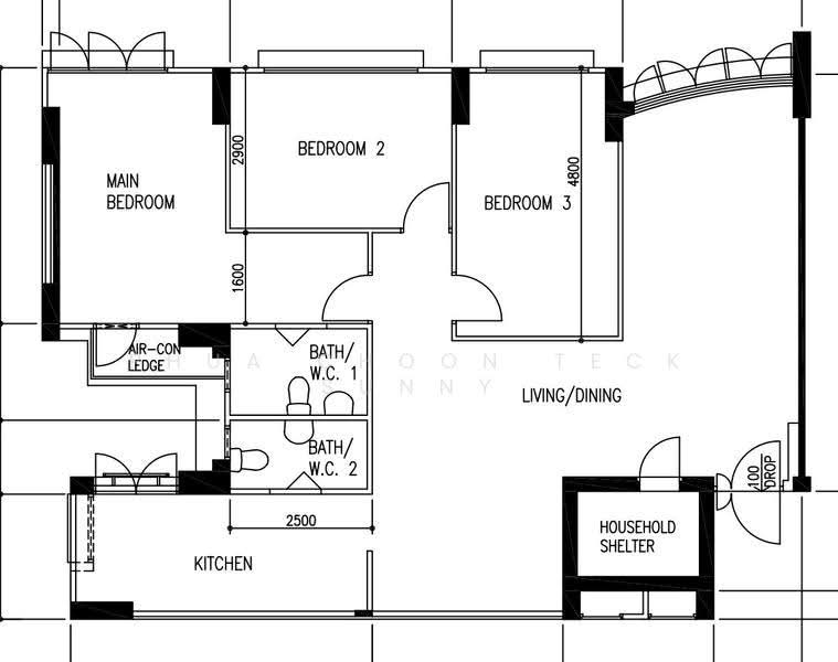 691B Choa Chu Kang Crescent, 691B Choa Chu Kang Crescent, Dairy Farm / Bukit Panjang / Choa Chu Kang, 3 Bedrooms, 1,184 sqft, HDB Flat For Sale, by Phua Choon Teck Sunny, 500256225 - PropertyGuru.com.sg