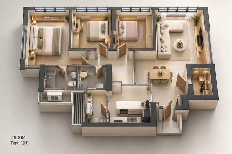 621A Tampines Street 61, 621A Tampines Street 61, Pasir Ris / Tampines, 3 Bedrooms, 1,001 sqft, HDB Flat For Sale, by Julius WL Fock, 500256232 - PropertyGuru.com.sg