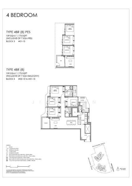 Vela Bay, 1 Bayshore Walk, Bedok / Upper East Coast, 4 Bedrooms, 1,173 sqft, Condominium For Sale, by Jiada Tan, 500256239 - PropertyGuru.com.sg