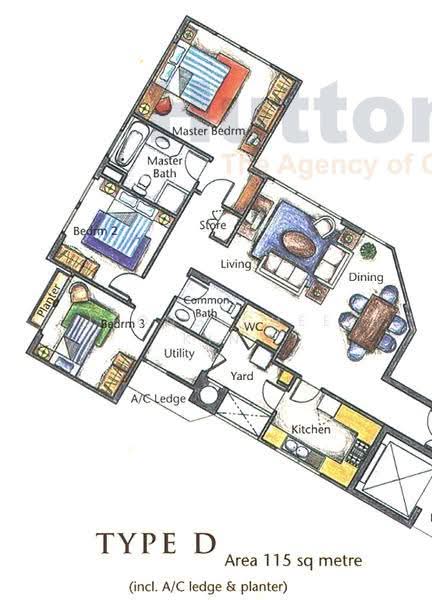 Northoaks, 20 Woodlands Cresent, Admiralty / Woodlands, 3 Bedrooms, 1,238 sqft, Condominium For Sale, by Leong Chee Kin, 500256290 - PropertyGuru.com.sg