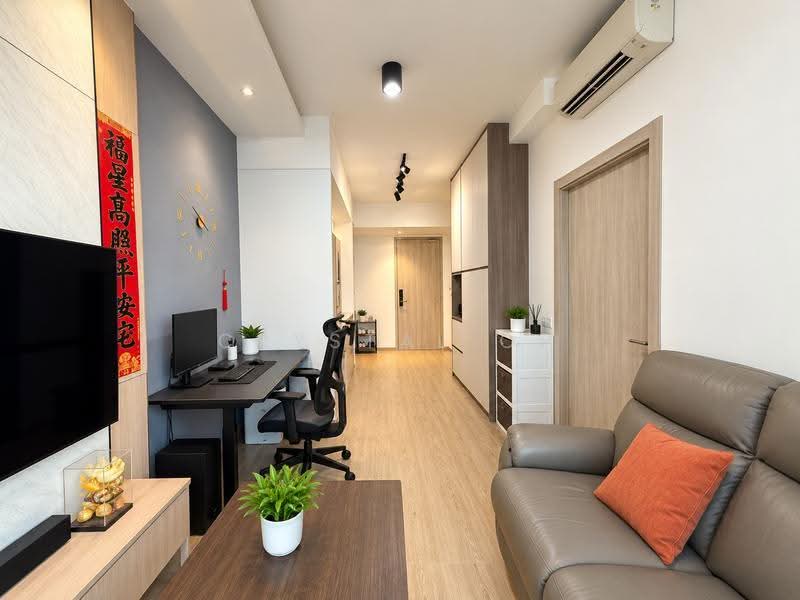 The Alps Residences, Tampines Avenue 10, Pasir Ris / Tampines, 1 Bedroom, 506 sqft, Condominium For Sale, by Crystal Oh, 500256291 - Living Room - PropertyGuru.com.sg