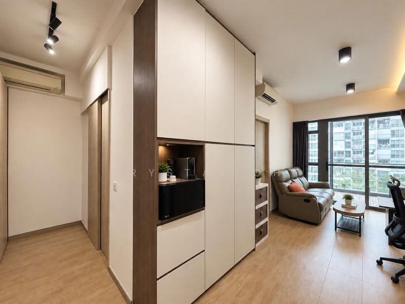 The Alps Residences, Tampines Avenue 10, Pasir Ris / Tampines, 1 Bedroom, 506 sqft, Condominium For Sale, by Crystal Oh, 500256291 - Living Room - PropertyGuru.com.sg