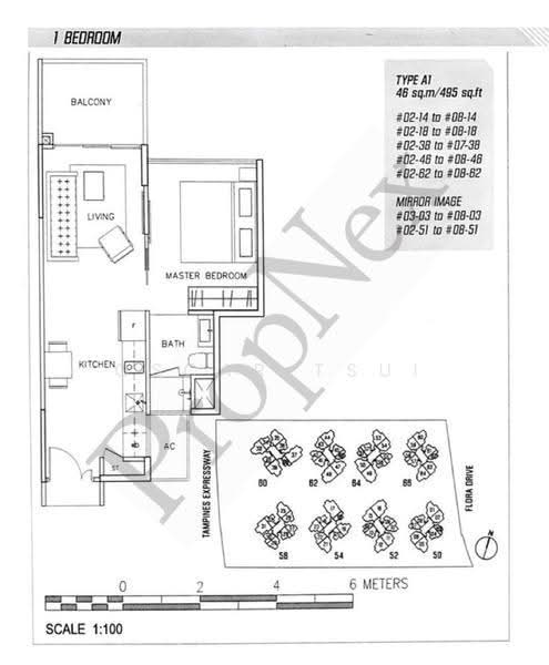 Parc Olympia, 60 Flora Drive, Changi Airport / Changi Village, 1 Bedroom, 495 sqft, Condominium For Sale, by Oscar Tsui, 500256346 - PropertyGuru.com.sg