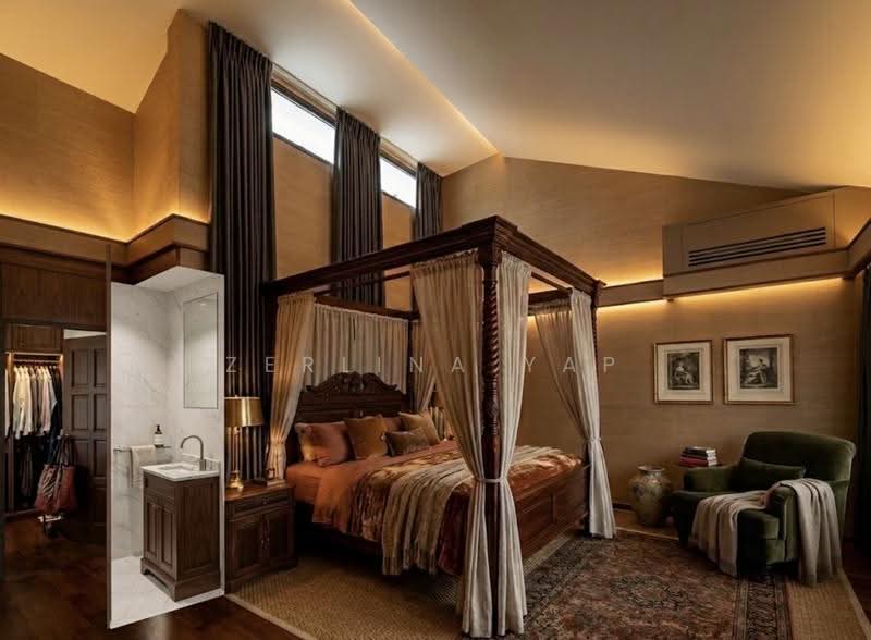 Fernhill Court Condo, 60 Fernhill Road, Tanglin / Holland / Bukit Timah, 4 Bedrooms, 2,368 sqft, Condominium For Sale, by Zerlina Yap, 500256347 - Master Bedroom - PropertyGuru.com.sg