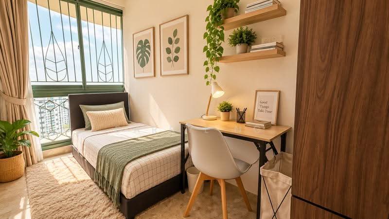 Yew Mei Green, 50 Choa Chu Kang North 6, Dairy Farm / Bukit Panjang / Choa Chu Kang, Room Rental, 120 sqft, Condominium For Rent, by Darryl Ng, 500256359 - Bedroom - PropertyGuru.com.sg