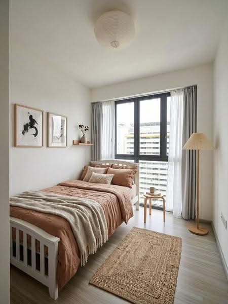 Parc Life, 25 Sembawang Crescent, Sembawang / Yishun, 2 Bedrooms, 753 sqft, Condominium For Sale, by Louis Tay, 500256377 - Bedroom (for ID illustration purposes) - PropertyGuru.com.sg
