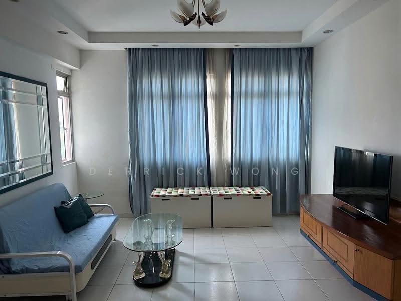 Avila Gardens, 9 Flora Road, Changi Airport / Changi Village, 1 Bedroom, 601 sqft, Condominium For Rent, by Derrick Wong, 500256386 - Living Room - PropertyGuru.com.sg