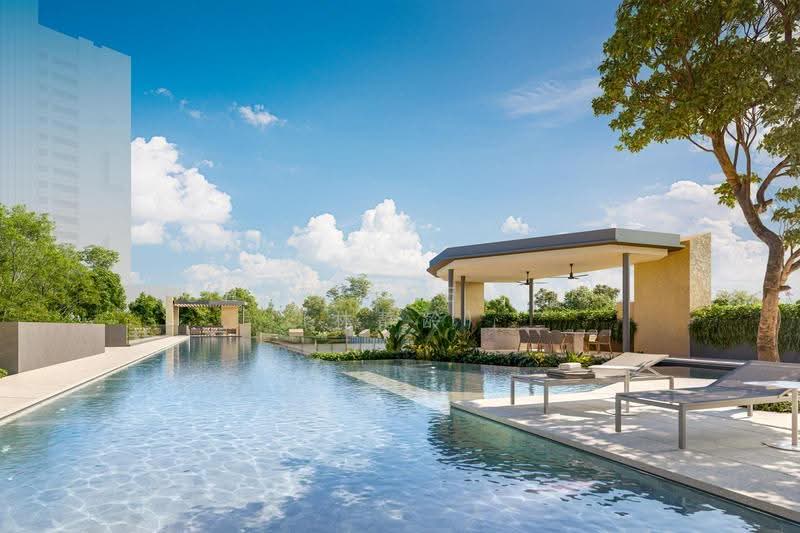 The Serra Residences-500m from Novena MRT, 1km to SJI and ACS(Pri), BASSEIN ROAD, Newton / Novena, 3 Bedrooms, 902 sqft, Condominium For Sale, by Charlene Lim (林静龄), 500256387 - Pool - PropertyGuru.com.sg