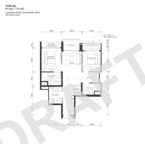 The Serra Residences, 7 Bassein Road, Newton / Novena, 2 Bedrooms, 712 sqft, Condominium For Sale, by Charlene Lim (林静龄), 500256389 - PropertyGuru.com.sg