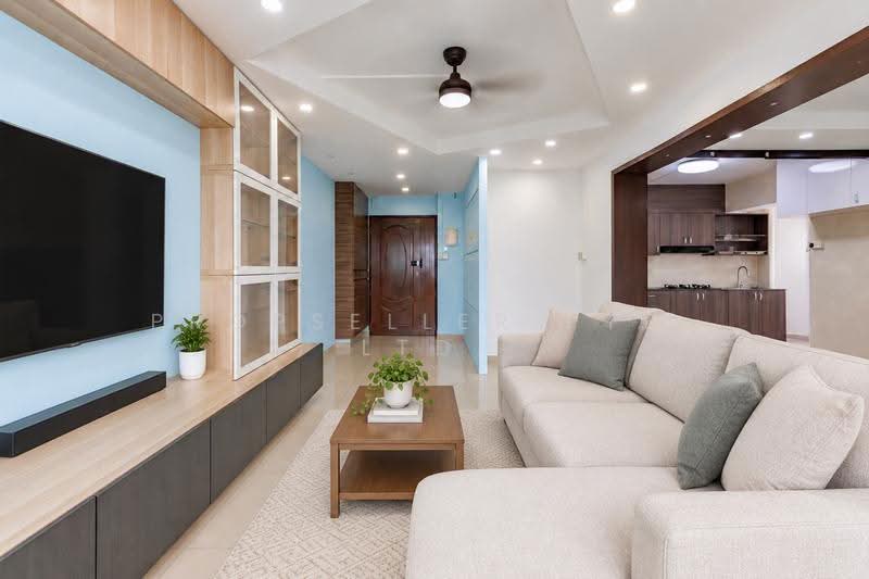 706 Woodlands Drive 40, 706 Woodlands Drive 40, Admiralty / Woodlands, 3 Bedrooms, 1,281 sqft, HDB Flat For Sale, by ADNIX LIU, 500256470 - Living Room - PropertyGuru.com.sg