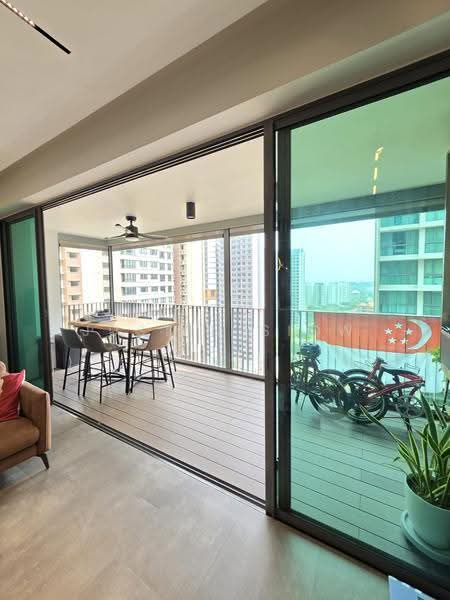 The Topiary, 25 Fernvale Lane, Seletar / Yio Chu Kang, 4 Bedrooms, 1,292 sqft, Executive Condominium For Sale, by Justin Siow, 500256480 - Balcony - PropertyGuru.com.sg