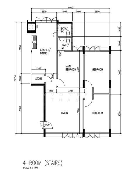 205 Marsiling Drive, 205 Marsiling Drive, Admiralty / Woodlands, 3 Bedrooms, 980 sqft, HDB Flat For Sale, by Yvonne Tham, 500256562 - PropertyGuru.com.sg
