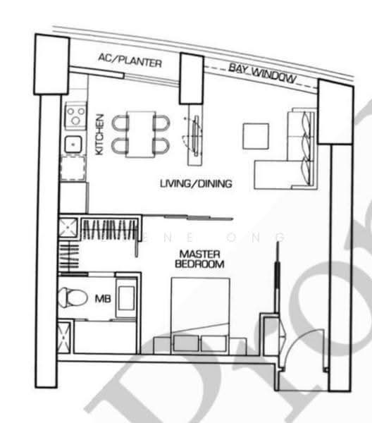 The Sail @ Marina Bay, 6 Marina Boulevard, Boat Quay / Raffles Place / Marina, 1 Bedroom, 678 sqft, Condominium For Rent, by Gelene Ong, 500256575 - PropertyGuru.com.sg