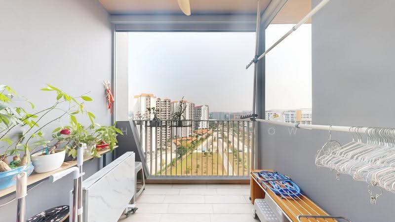 The Garden Residences, 1 Serangoon North View, Hougang / Punggol / Sengkang, 2 Bedrooms, 614 sqft, Condominium For Sale, by Johanna Chow, 500256596 - Balcony - PropertyGuru.com.sg